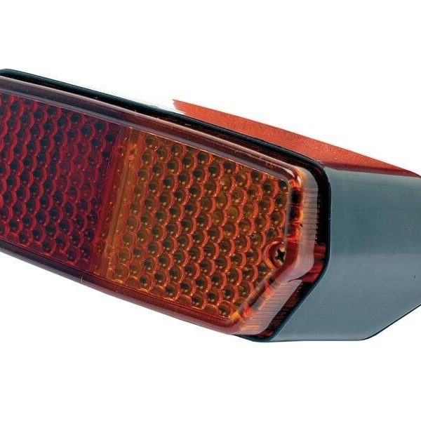 thumbnail image 2 of GECAR-OLSA Pair Rear Frame Lights For Fiat/OM/IVECO Trucks - Fits 110, 650, 691, 616 - 12V Incandescent, Black Housing 2 of 3