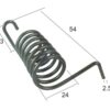 PZ HAYBOB HAYTINE RETURN SPRINGS L/H SIDE. - Image 2