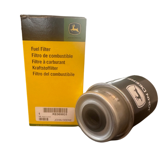 GENUINE RE509031 MAIN FUEL FILTER FOR JOHN DEERE 6020 6120 6220 6320 6420 6520 6620 6820 6920 TRACTORS.