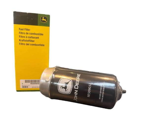 GENUINE RE509032 MAIN FUEL FILTER FOR JOHN DEERE 6020 6120 6220 6320 6420 6520 6620 6820 6920 TRACTORS.