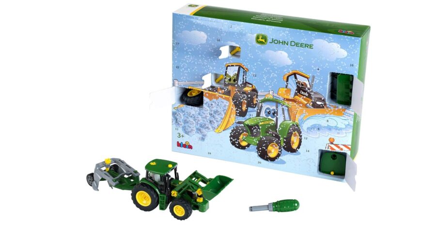 JOHN DEERE BUILD-A-TRACTOR ADVENT CALENDAR.