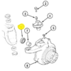FRONT HUB SEAL FOR CASE IH MX80 MX90 MX100 MX110 MX120 MX135 TRACTORS. - Image 2