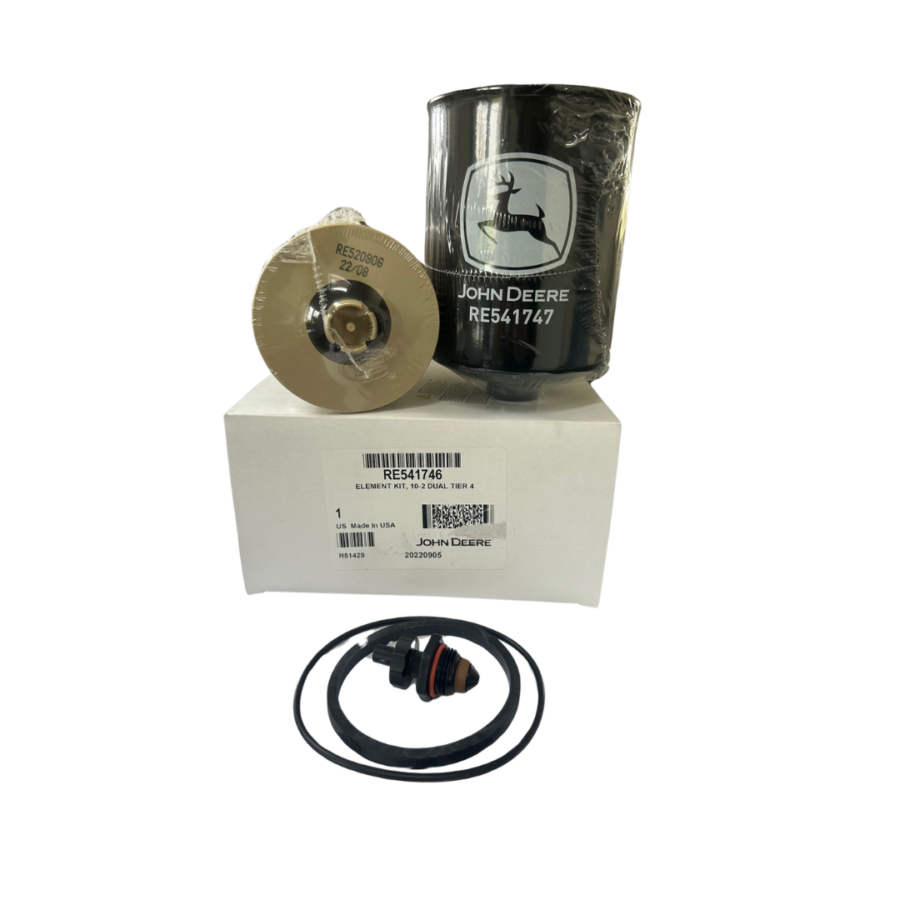 GENUINE RE541746 FUEL FILTER KIT FOR JOHN DEERE 6170R 6190R 6210R TRACTORS.