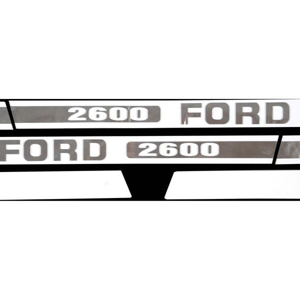 DECAL SET FOR FORD 2600 TRACTOR.