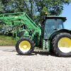 2015 John Deere 6110MC 4WD Tractor c/w John Deere 623R loader. - Image 26