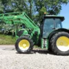 2015 John Deere 6110MC 4WD Tractor c/w John Deere 623R loader. - Image 9