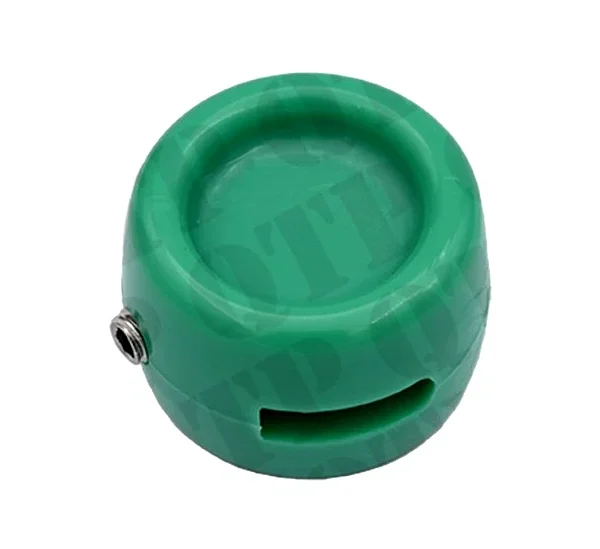 GREEN SPOOL VALVE LEVER KNOB FOR FORD 10 30 TW SERIES TRACTORS WITH SQ CABS.