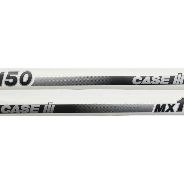 STRAIGHT TYPE DECAL SET FOR CASE IH MX150 TRACTOR.