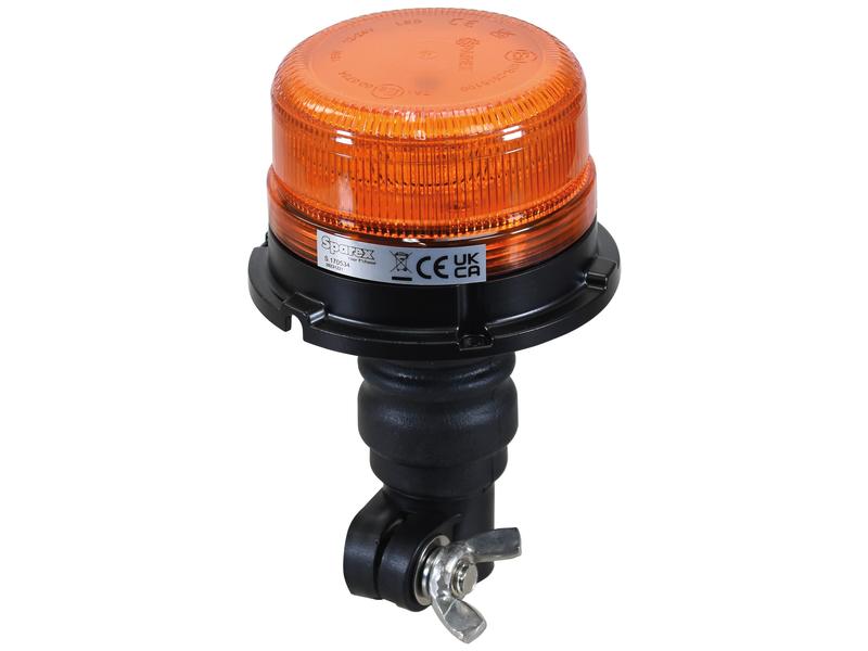 LED FLASHING BEACON FLEXIBLE PIN TYPE. COMPACT DESIGN.