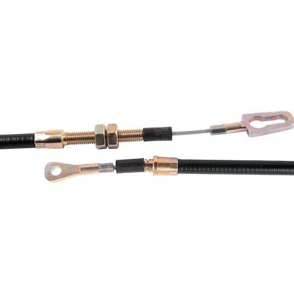 L/H HANDBRAKE CABLE W/O SPACER FOR MASSEY FERGUSON 350 352 362 365 375 390 398 399 TRACTORS.
