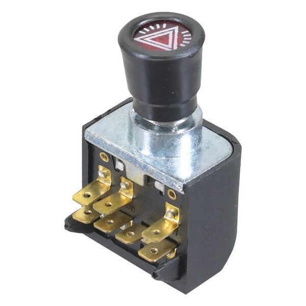 HAZARD LIGHT SWITCH FOR MASSEY FERGUSON 230 240 250 265 275 290 298 550 565 575 590 595 TRACTORS.