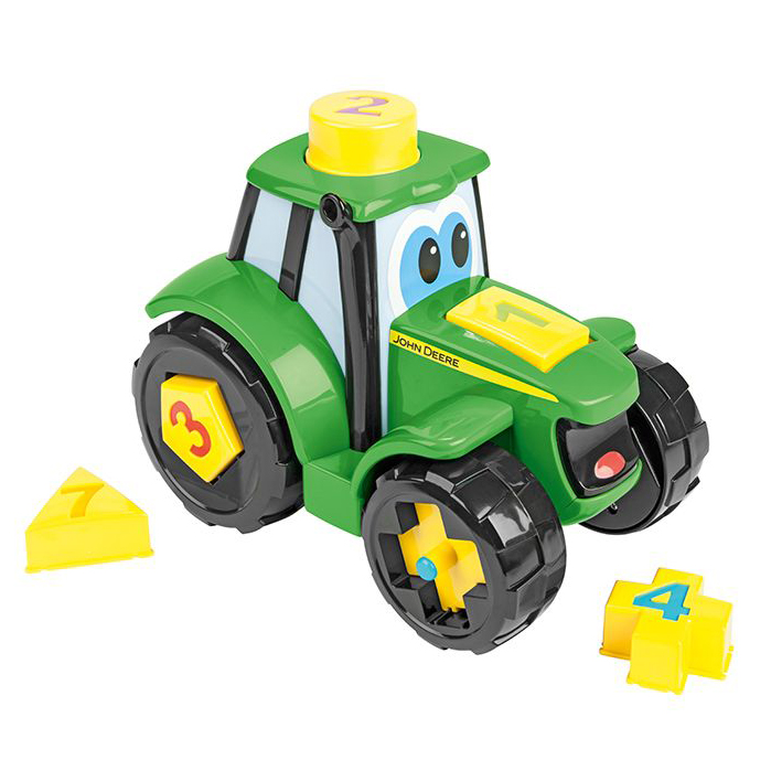 JOHN DEERE LEARN AND POP JOHNNY TRACTOR. - Image 3