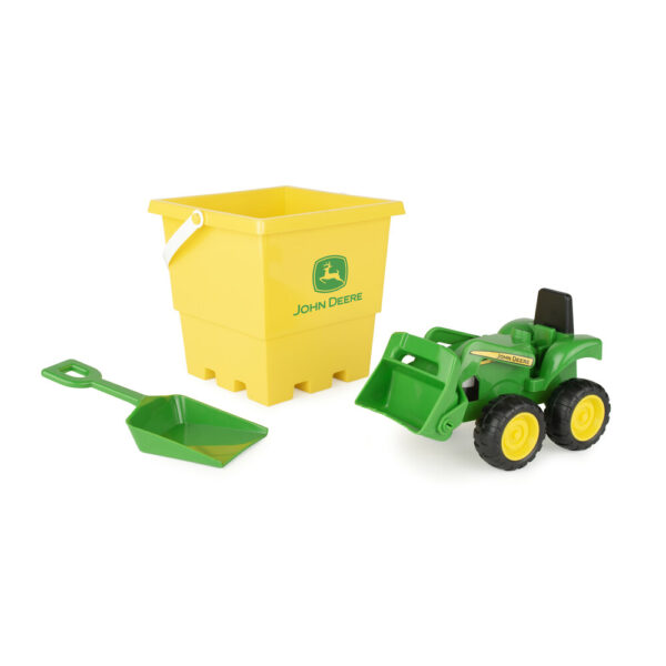 JOHN DEERE SAND BOX BUCKET SET.