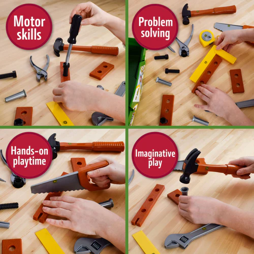 JOHN DEERE DELUXE TOOL BOX SET. - Image 5