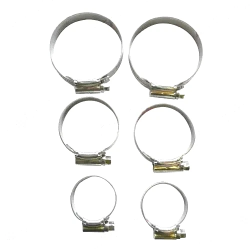 RADIATOR HOSE JUBILEE CLIP SET FOR JOHN DEERE 1640 2040 2040S 2140 TRACTORS.