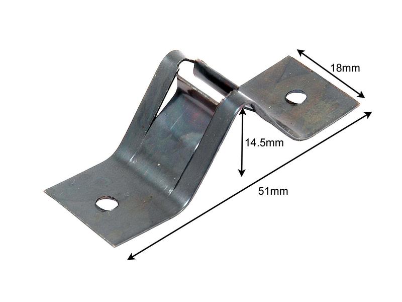 GRILLE CLIP FOR MASSEY FERGUSON 3000 4200 4300 6100 6200 SERIES TRACTORS. - Image 2