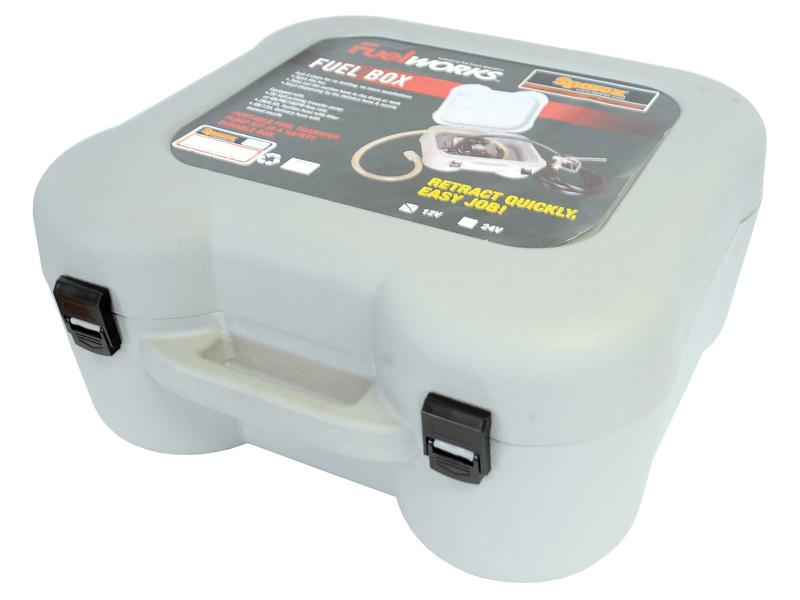 PORTABLE 12V FUEL TRANSFER KIT 40L/min WITH CARRY CASE FOR BOWSER ETC. - Image 3