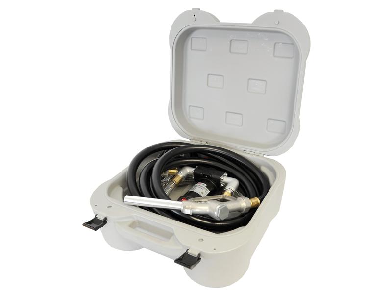 PORTABLE 12V FUEL TRANSFER KIT 40L/min WITH CARRY CASE FOR BOWSER ETC. - Image 2