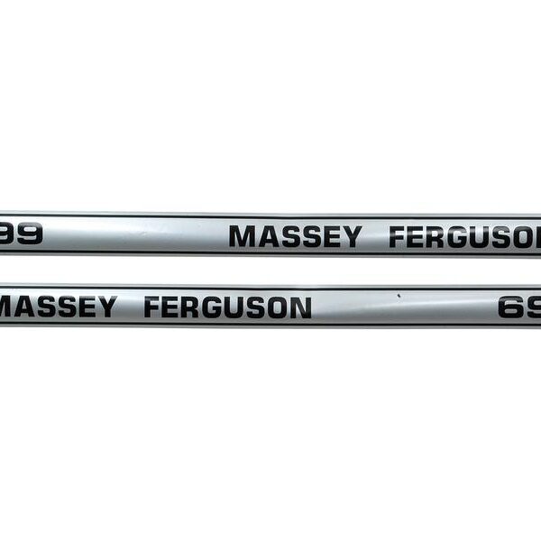 BONNET DECAL SET FOR MASSEY FERGUSON 699 TRACTOR.