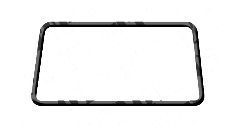 REAR WINDOW RUBBER FOR MASSEY FERGUSON 342 350 352 362 365 375 390 398 399 TRACTORS.