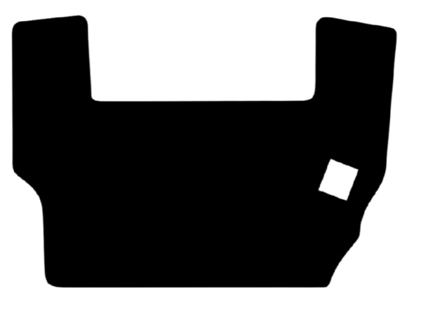 RUBBER FLOOR MAT FOR CASE IH 5120 5130 5140 5150 TRACTORS.
