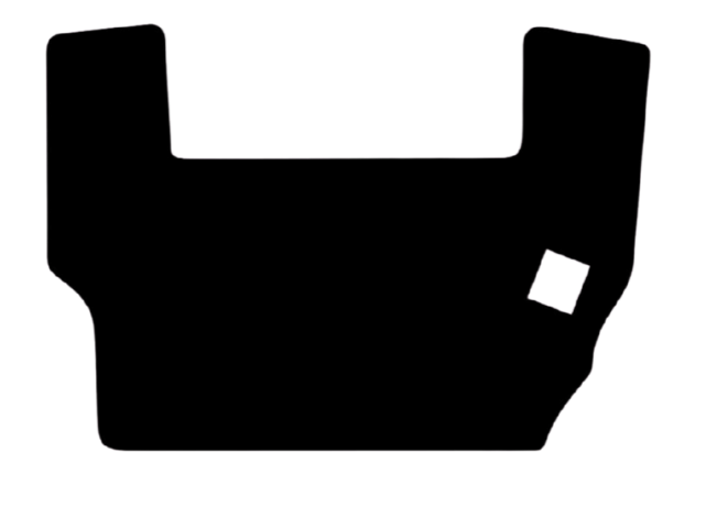 RUBBER FLOOR MAT FOR CASE IH 5120 5130 5140 5150 TRACTORS.