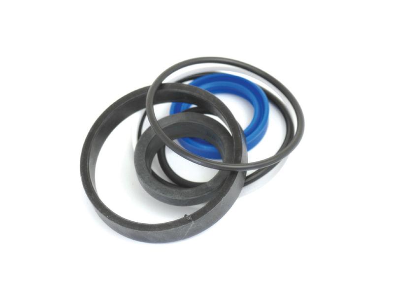 POWER STEERING RAM SEAL KIT FOR MASSEY FERGUSON 365 375 390 398 399 TRACTORS. (4WD MODELS).