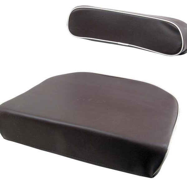 BLACK & WHITE SEAT CUSHION SET FOR DAVID BROWN 780 880 885 990 995 996 TRACTORS.